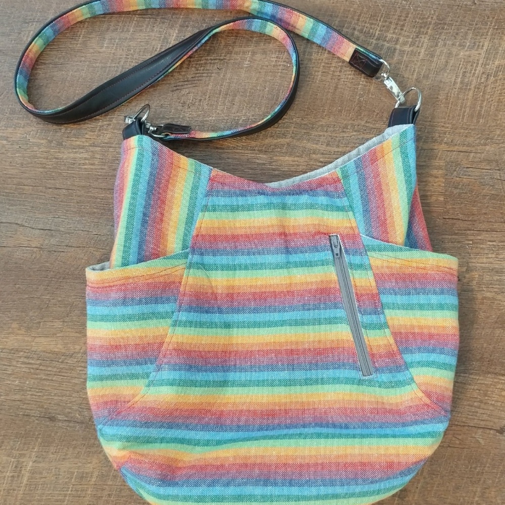 Rainbow pride purse
